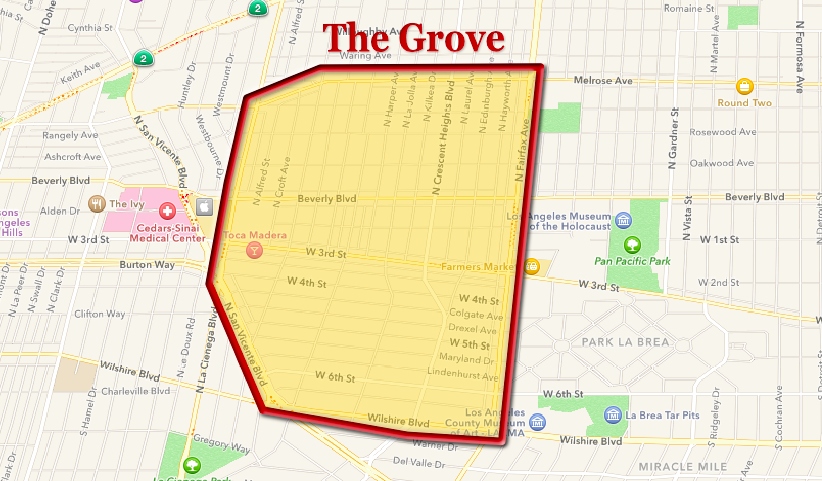The Grove Map